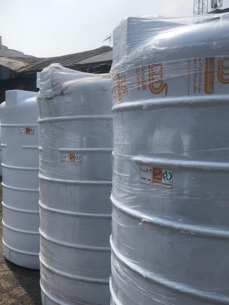 پخش مخازن سه لایه پایدار در رشت