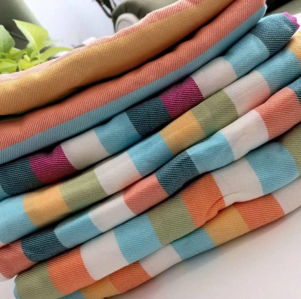 فروش حوله یزدی تن پوش و استخری عزیزخانی در قزوین