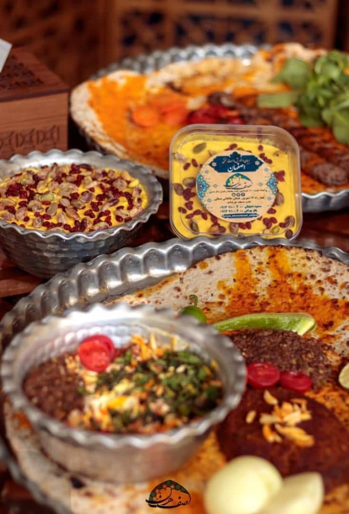 بریانی و خورش ماست سنتی اصفهان جعفرپور در تبریز