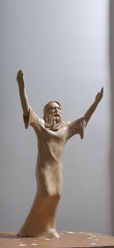 آموزش مجسمه سازی ملک آرا در عظیمیه کرج