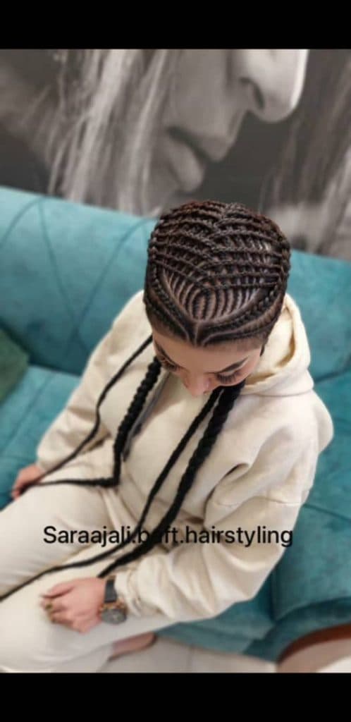 اکستنشن مو سارا اجلی در زنجان