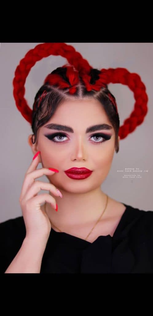 اکستنشن مو سارا اجلی در زنجان