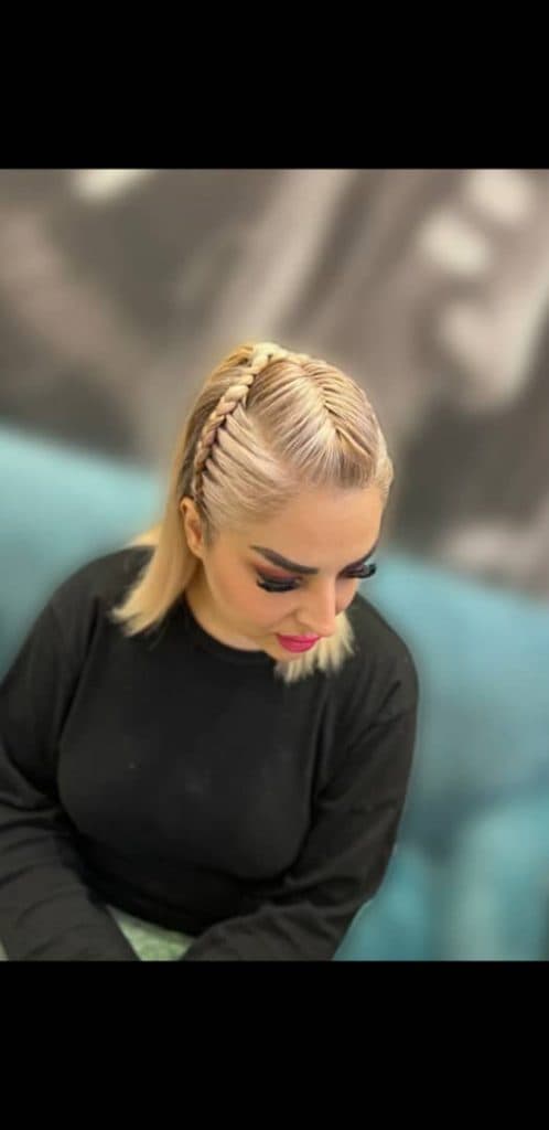 اکستنشن مو سارا اجلی در زنجان