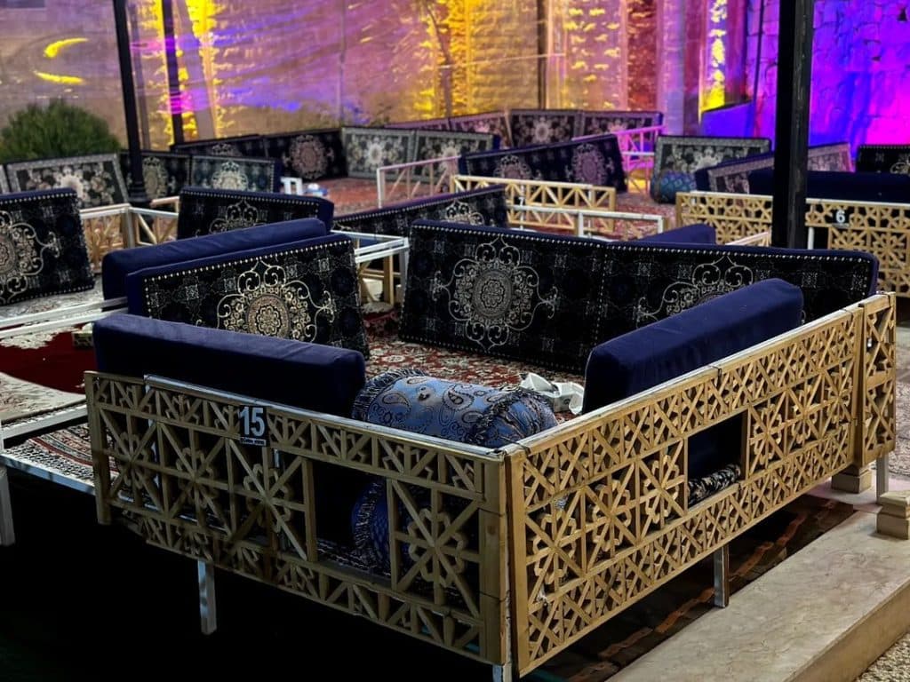 باغ رستوران سلین در شهرک انجیره شیراز