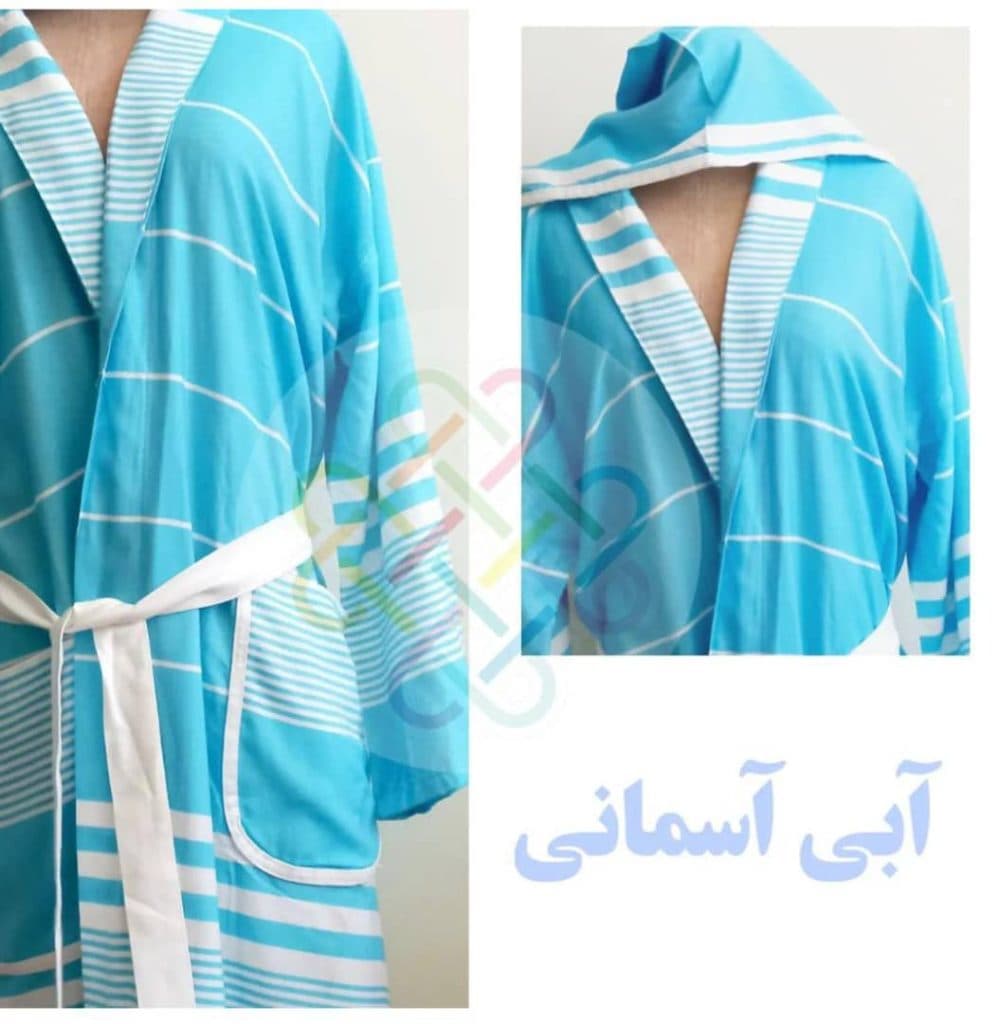 فروش حوله یزدی تن پوش و استخری عزیزخانی در قزوین