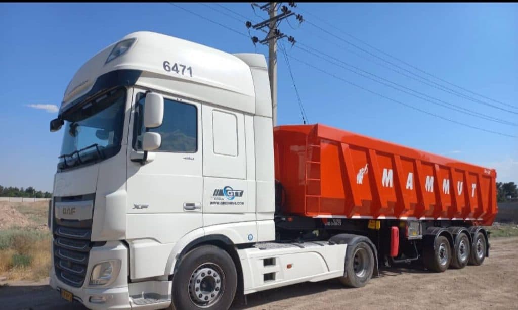 تریلی کمپرسی سازی آریو صنعت همدان