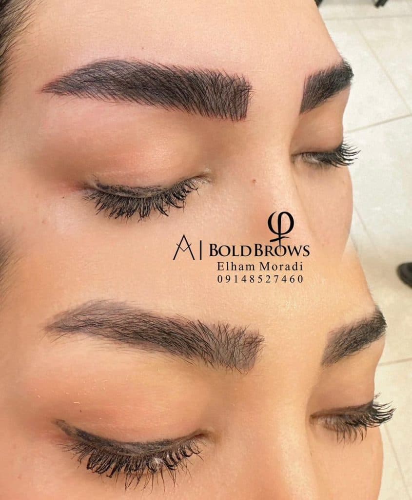 آرایش دائم چهره ها در سراب