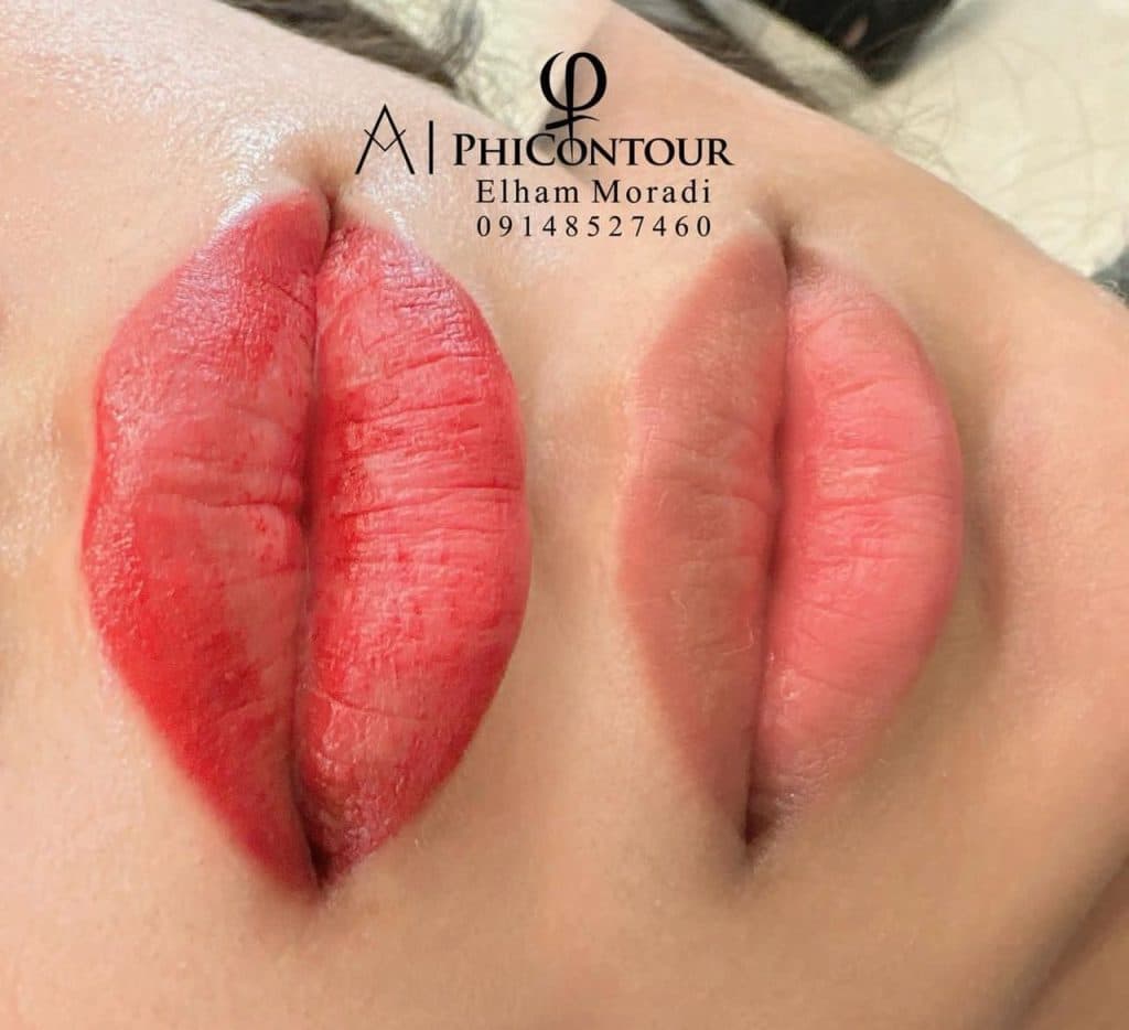 آرایش دائم چهره ها در سراب