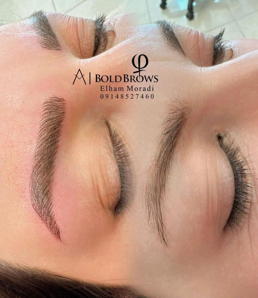 آرایش دائم چهره ها در سراب