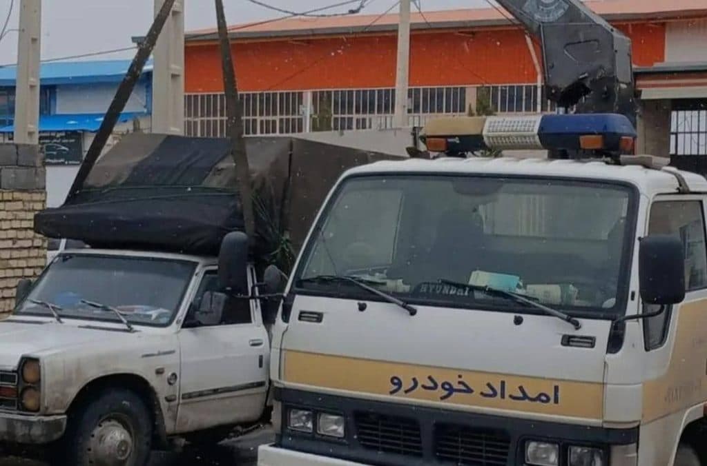 خدمات جرثقیل و یدک کش عباس صفری در محلات