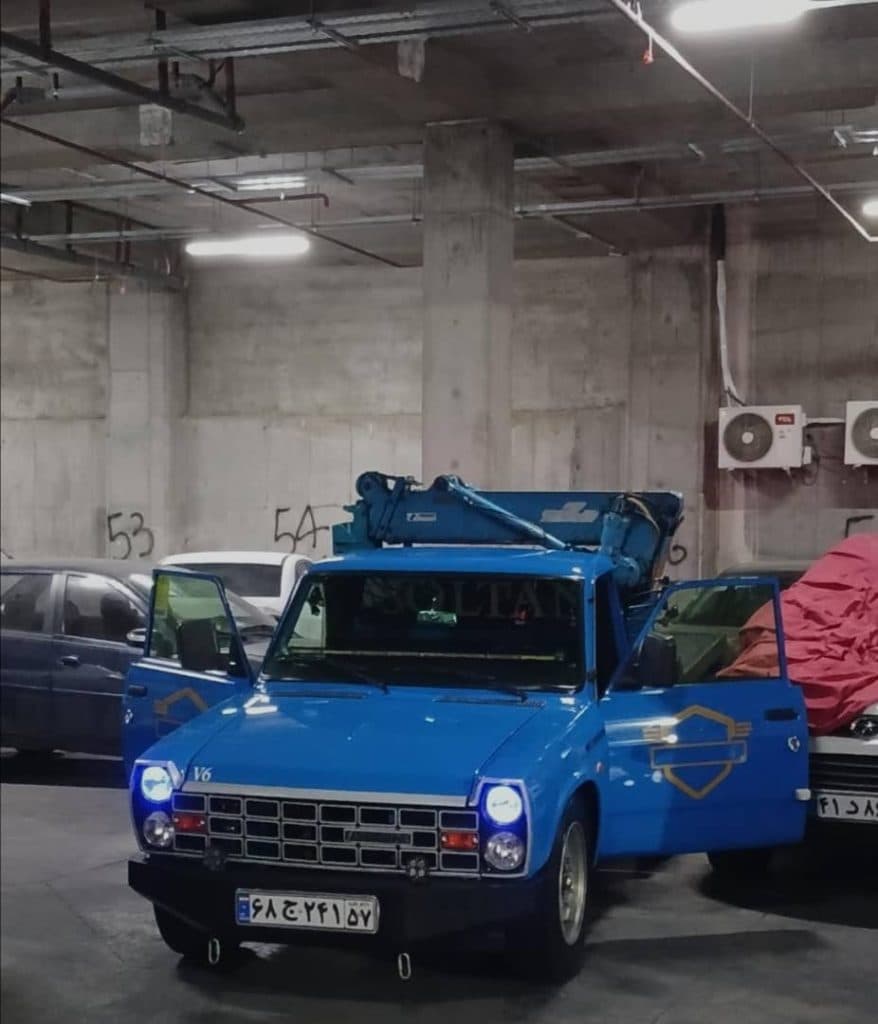 جرثقیل و یدک کش رضا در خمین