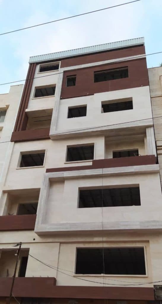 سنگ کاری و کاشی کاری گل محمدی در رشت