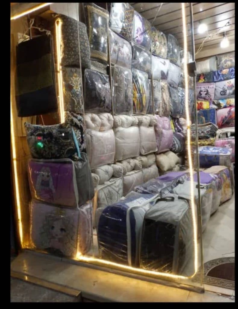 فروش کالای خواب عزیز سارانی در زابل