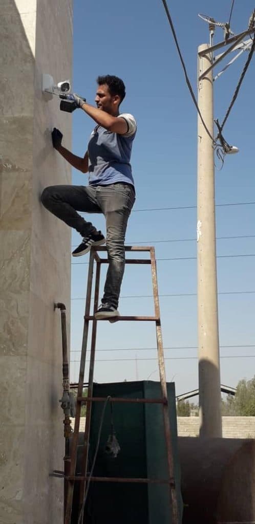 برقکاری ساختمان عدالت در بوشهر