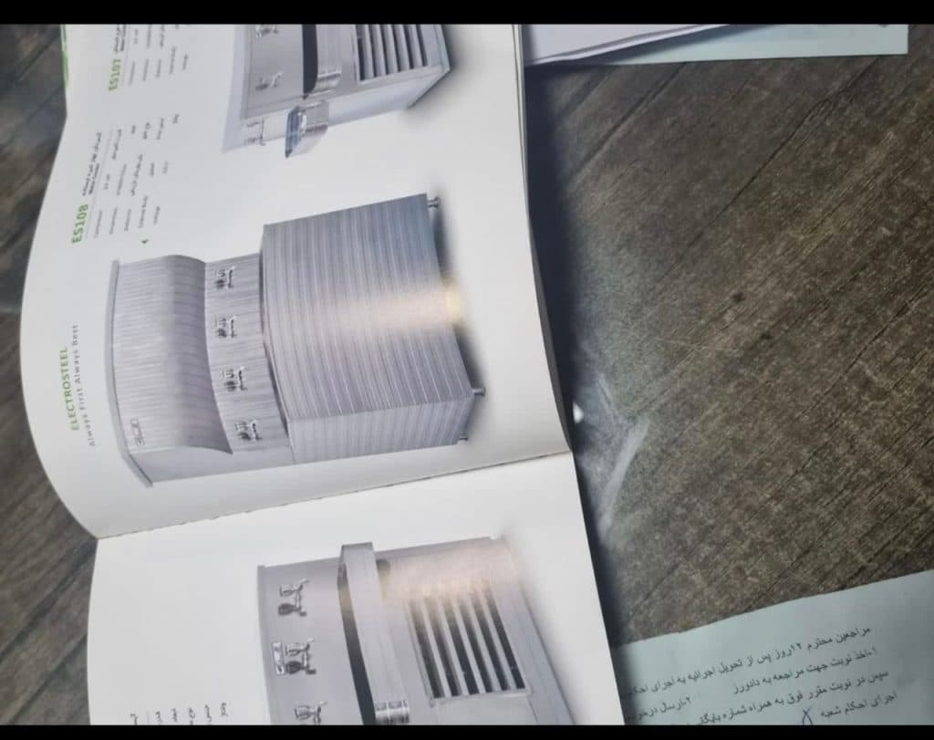 یخچال صنعتی الکترواستیل بابایی در زنجان