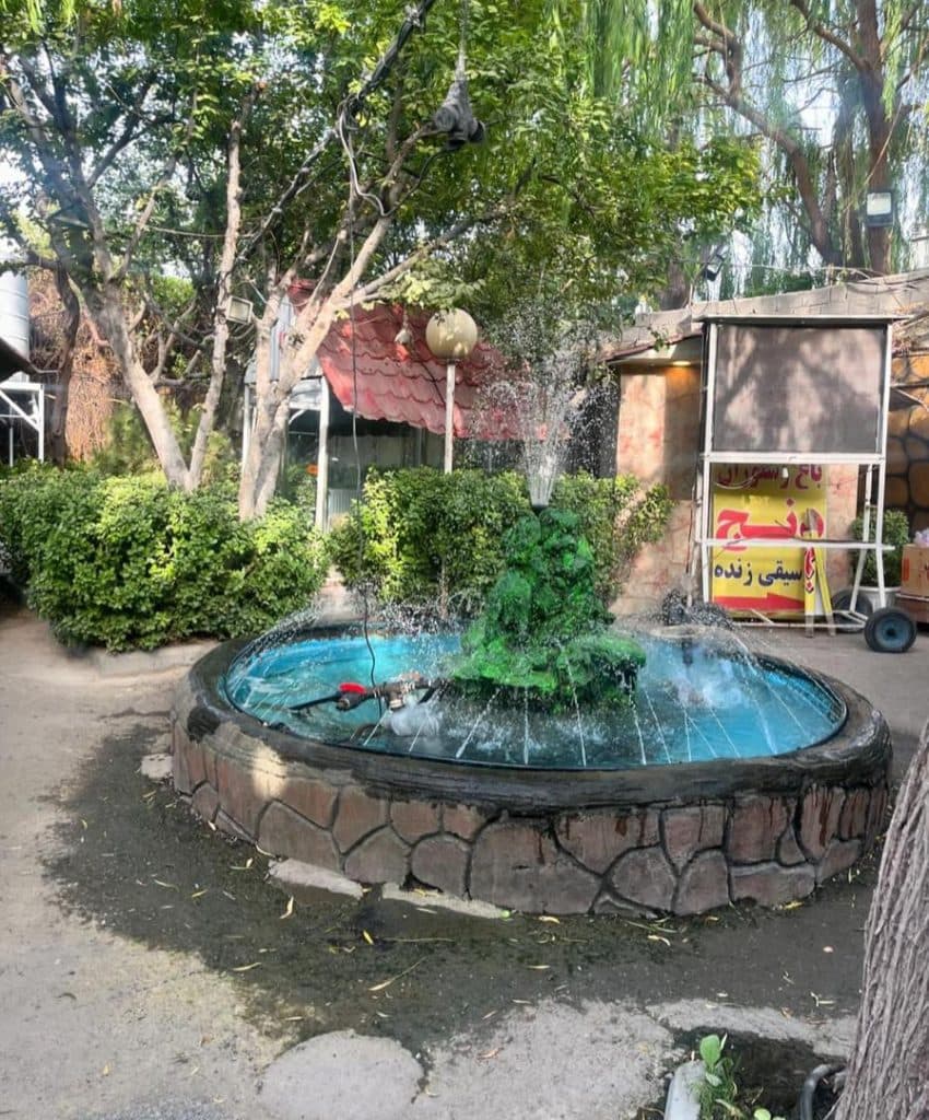 باغ رستوران دنج در شهریار