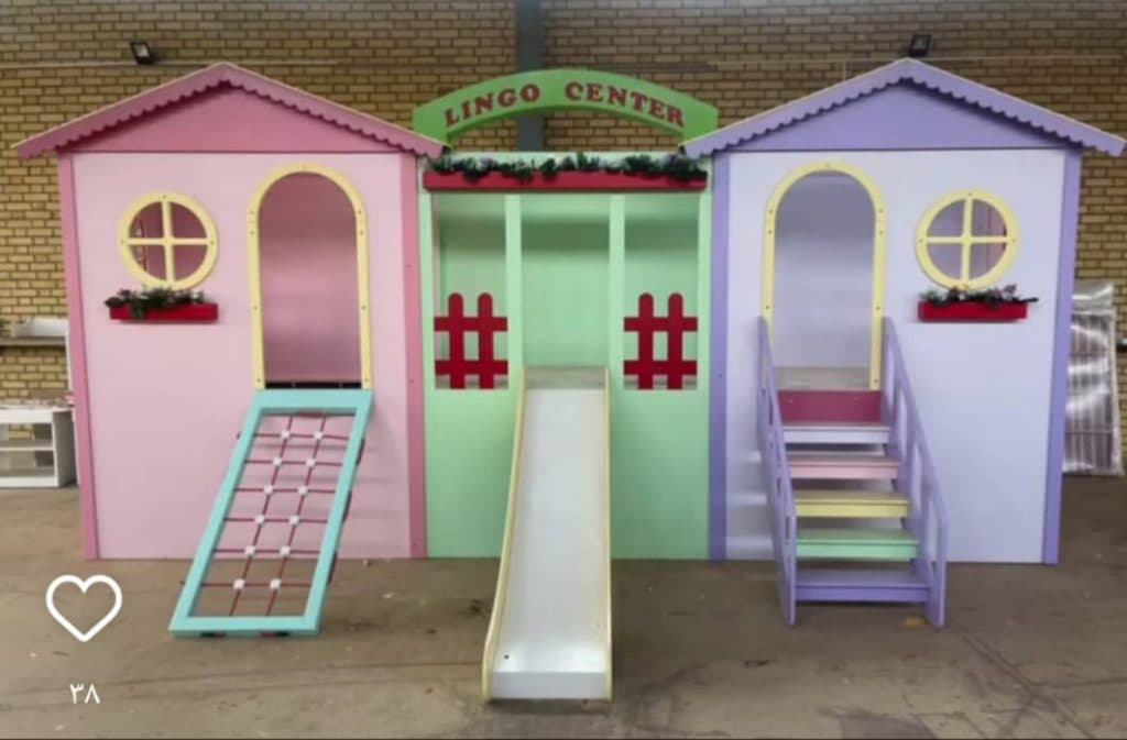 تجهیزات خانه بازی مانیا چوب راد در قزوین