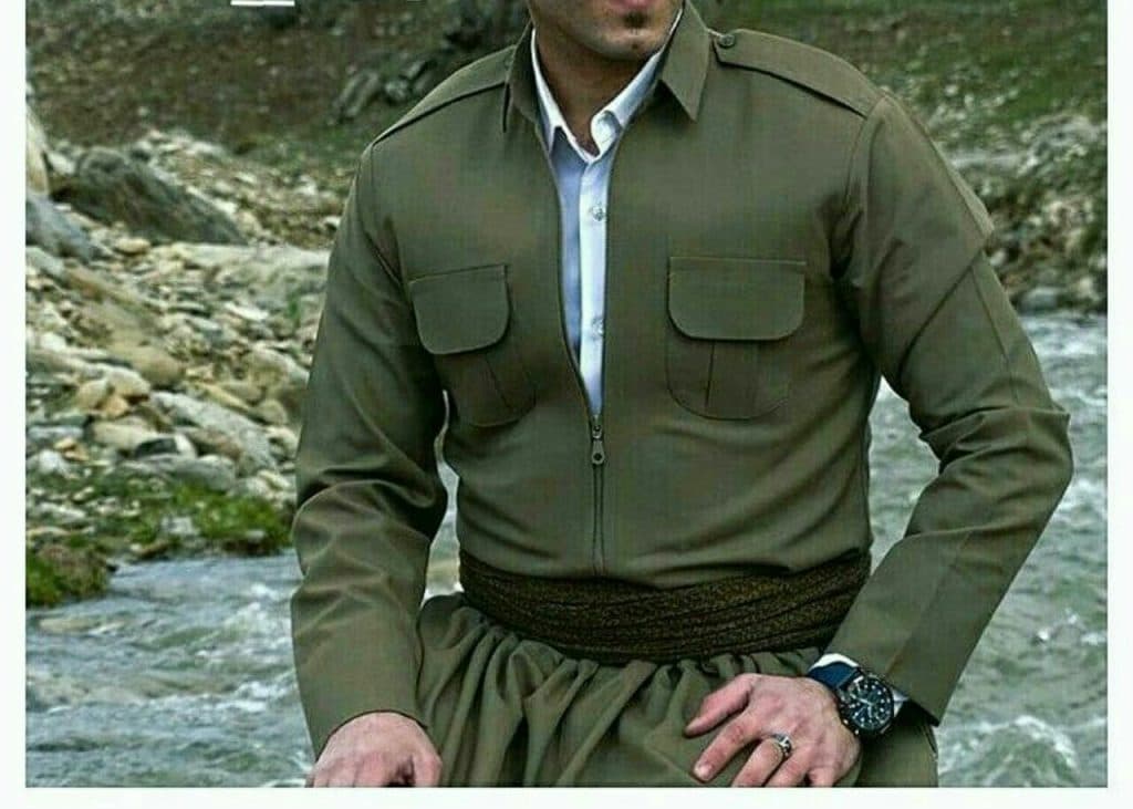 لباس کردی مردانه فیضی در کامیاران