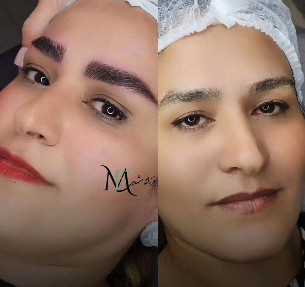 مرکز تخصصی آرایش دائم فرزانه مشهدی در ورامین