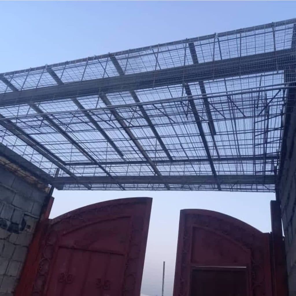 جوشکاری سقف و نما فهمیده نیا در مشهد