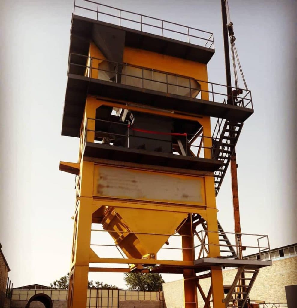 کارخانه آسفالت آکو ماشین تبریز