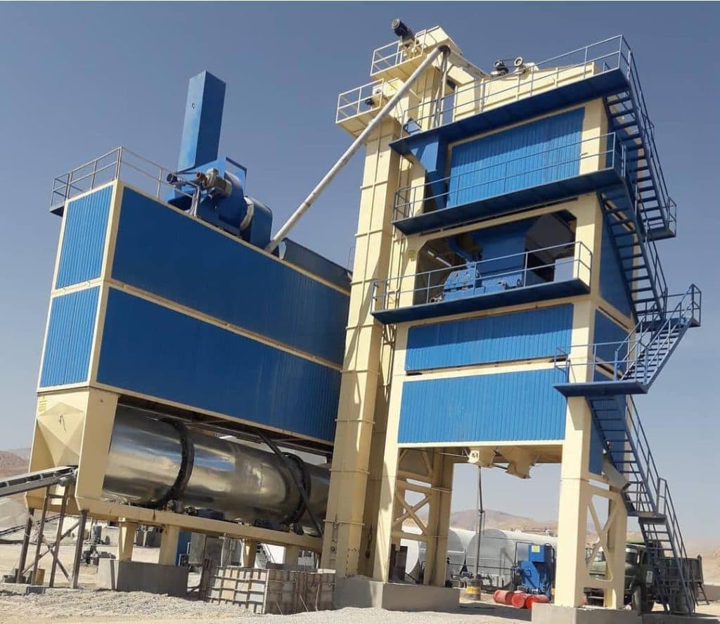 کارخانه آسفالت آکو ماشین تبریز