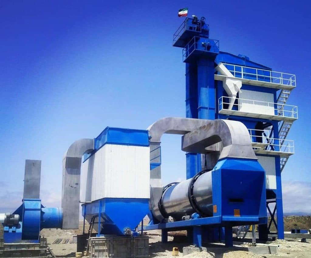 کارخانه آسفالت آکو ماشین تبریز