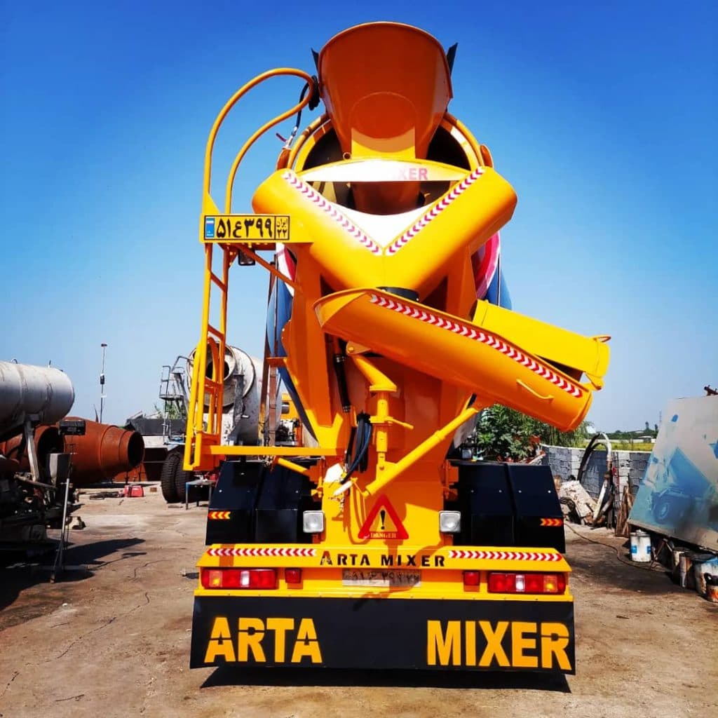 تولید و تعمیر میکسر حمل بتن آرتا میکسر در بابل