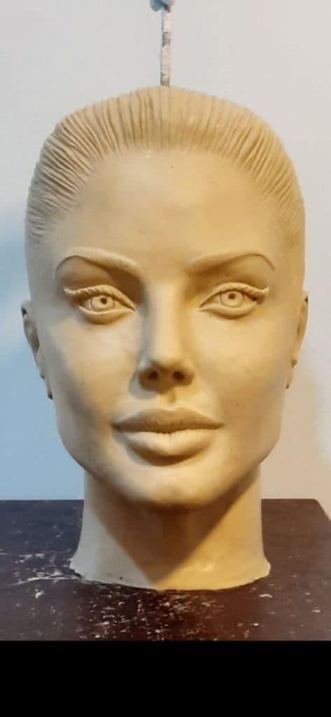 آموزش مجسمه سازی ملک آرا در عظیمیه کرج