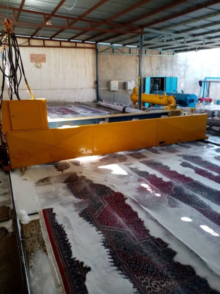 قالیشویی اتوماتیک آبشار در بروجرد