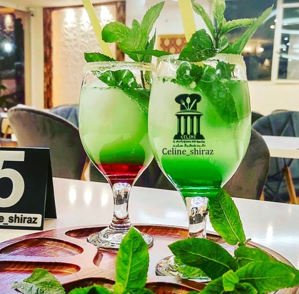 باغ رستوران سلین در شهرک انجیره شیراز