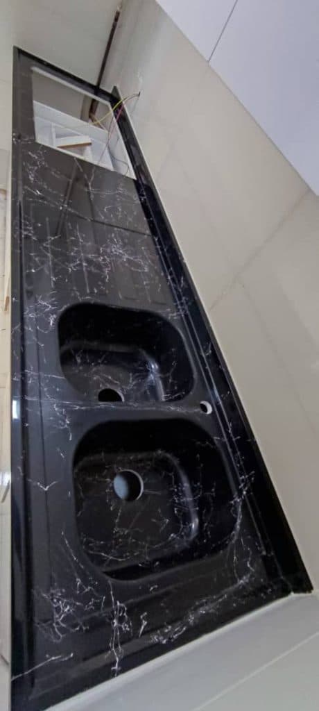 سینک ظرفشویی یکپارچه کانیا سینک در غرب تهران