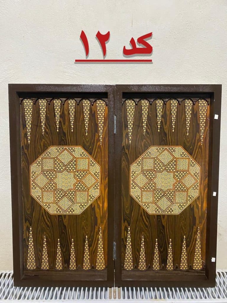 کارگاه تولیدی تخته نرد پاسارگاد در کرمانشاه