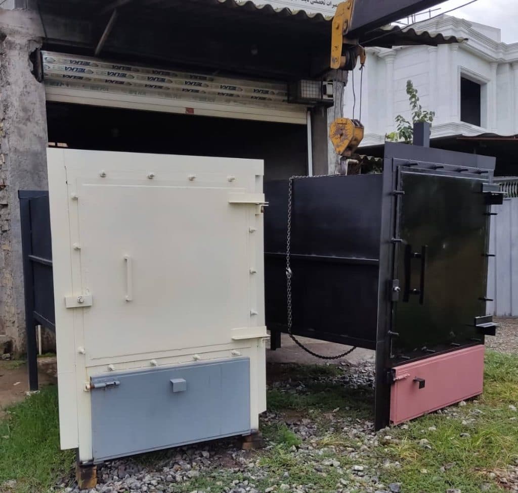 تولیدی کوره زغال گروه صنعتی رضا در بابل