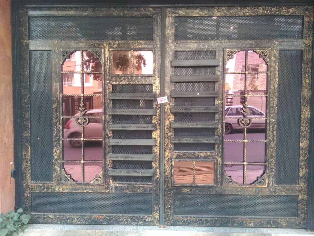 ساخت حفاظ آکاردئونی و فرفورژه حفاظ سازان مدرن منصوریان در کرج