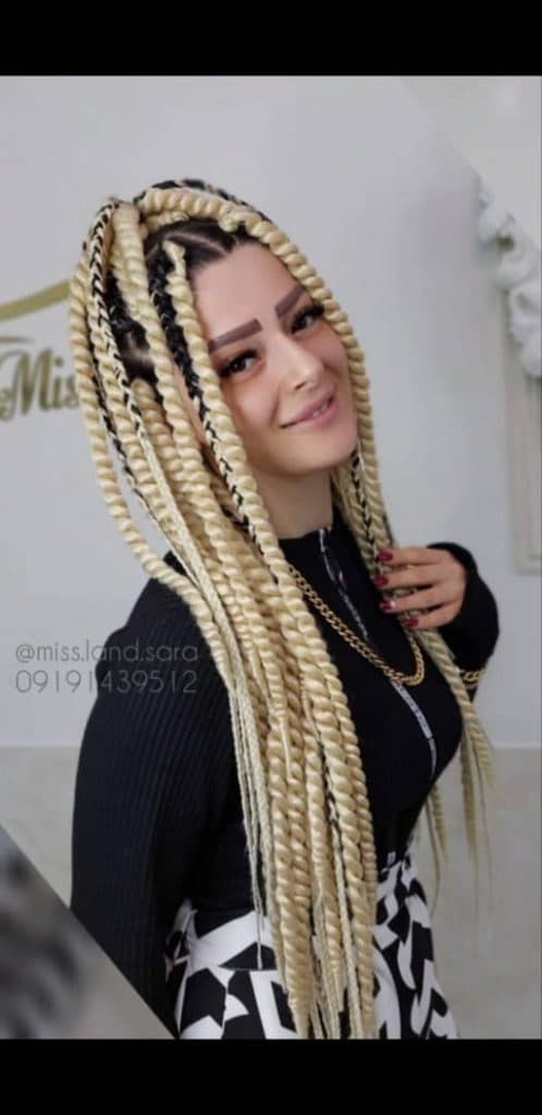 اکستنشن مو سارا اجلی در زنجان