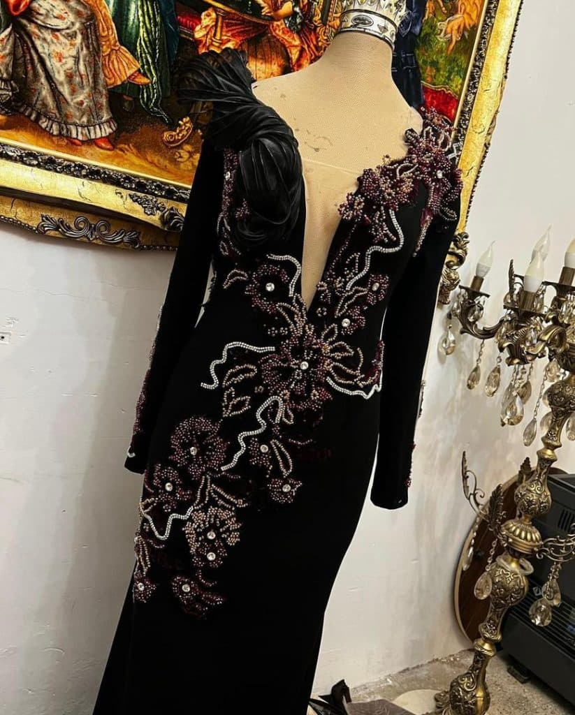 مزون طراحی و دوخت vip لباس مجلسی عاطفه بالازاده در تبریز