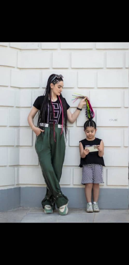 اکستنشن مو سارا اجلی در زنجان