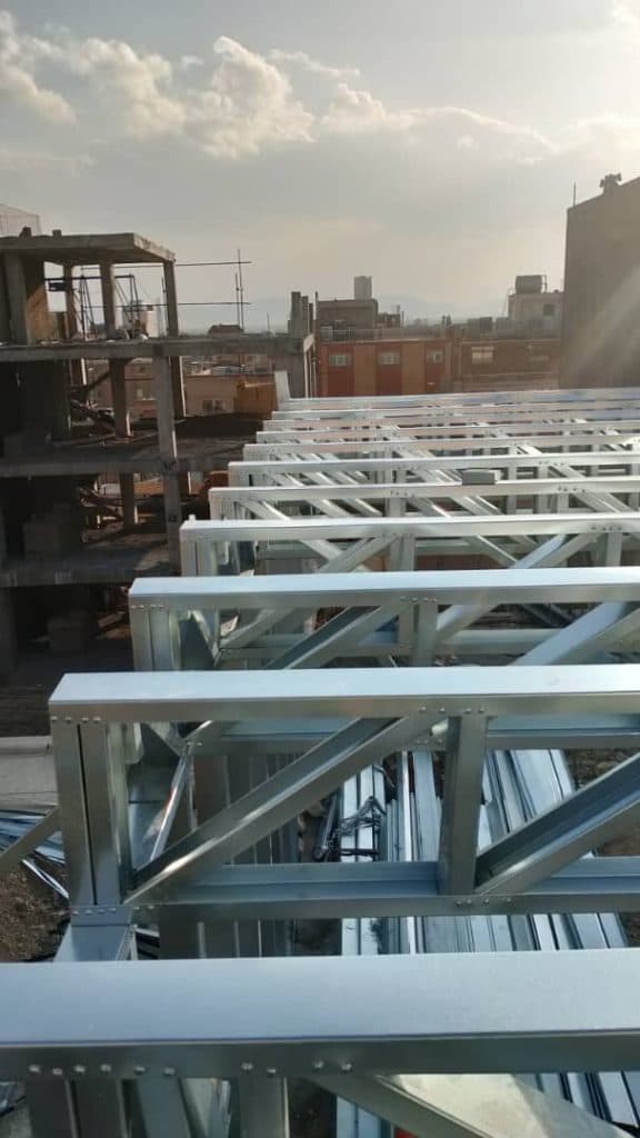 ساخت و نصب سازه ال اس اف LSF سازه نمای برسام اصفهان