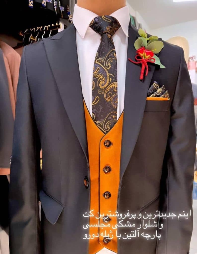 فروشگاه کت و شلوار مردانه سالدو در سه راه شریعتی کرمانشاه