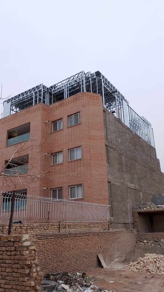 ساخت و نصب سازه ال اس اف LSF سازه نمای برسام اصفهان