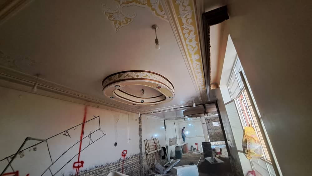 اجرا و نصب کناف شنبه زاده در شوشتر