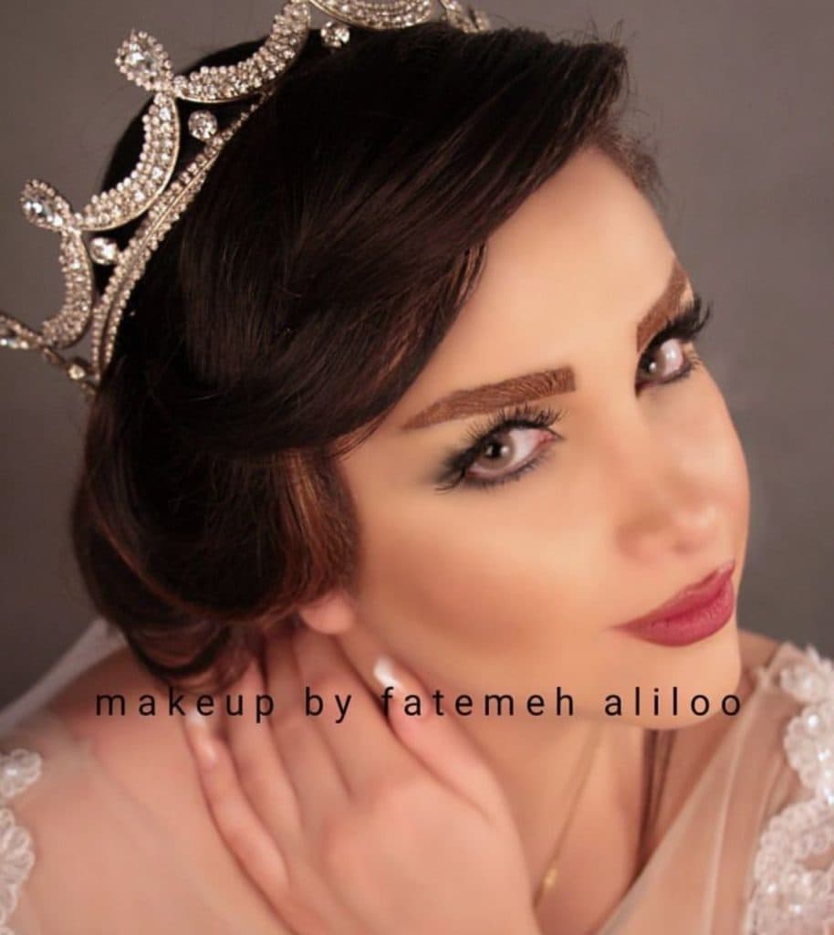 خدمات تخصصی میکاپ فاطمه علیلو در تهران