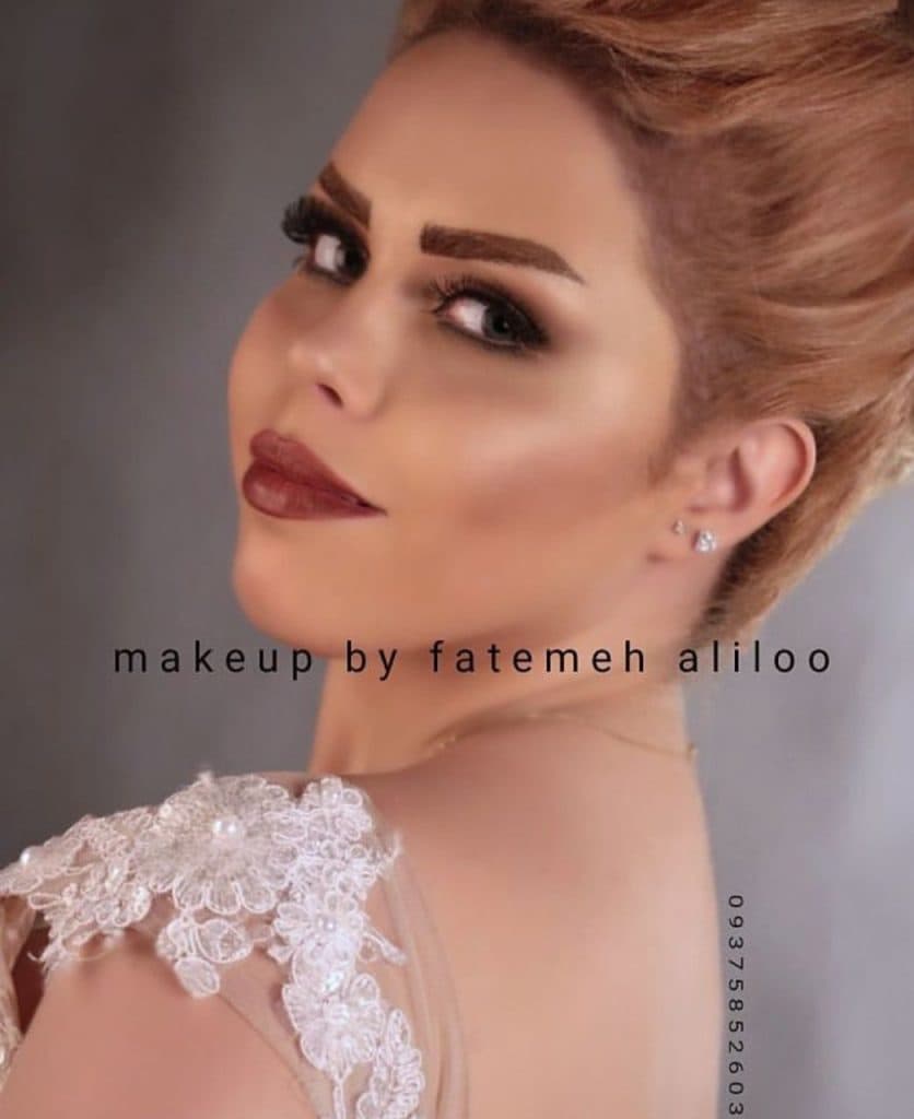خدمات تخصصی میکاپ فاطمه علیلو در تهران