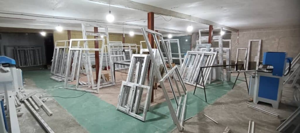 تولید درب پنجره شرکت امین در ارداق