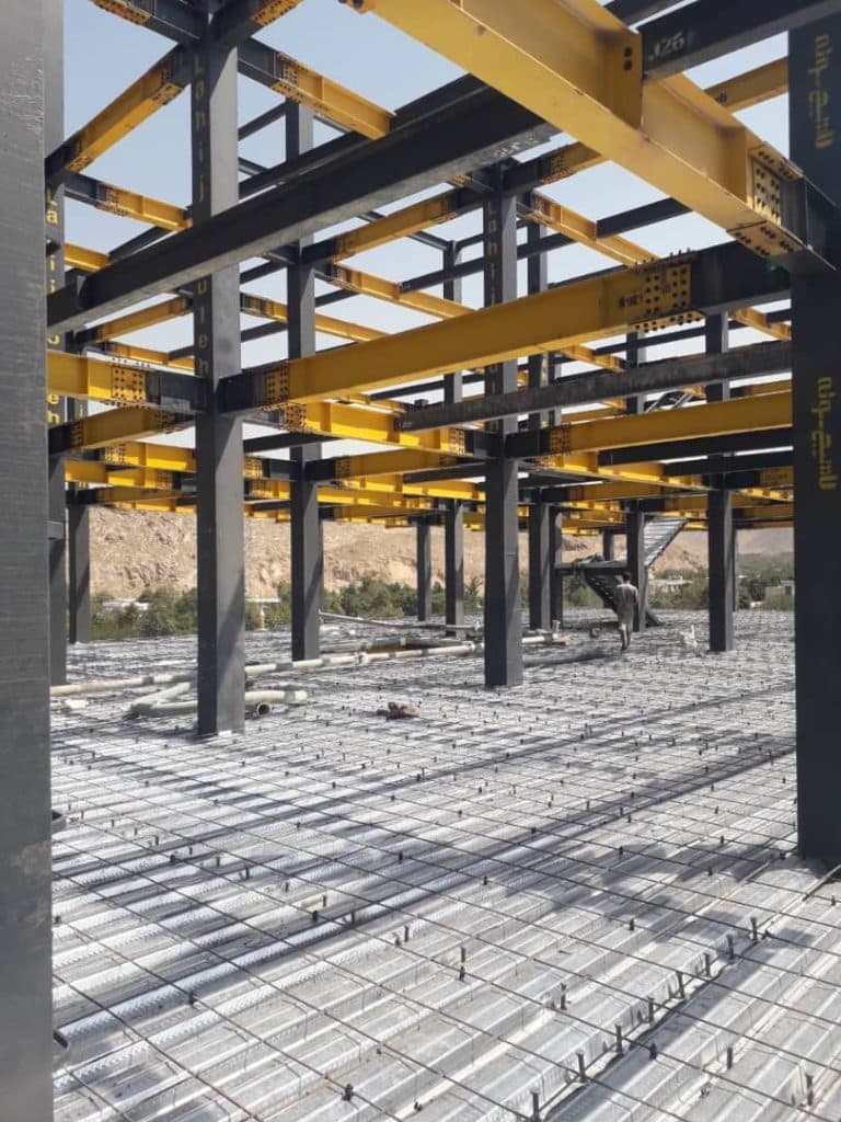 اجرای سقف عرشه فولادی پارس سازه در تهران