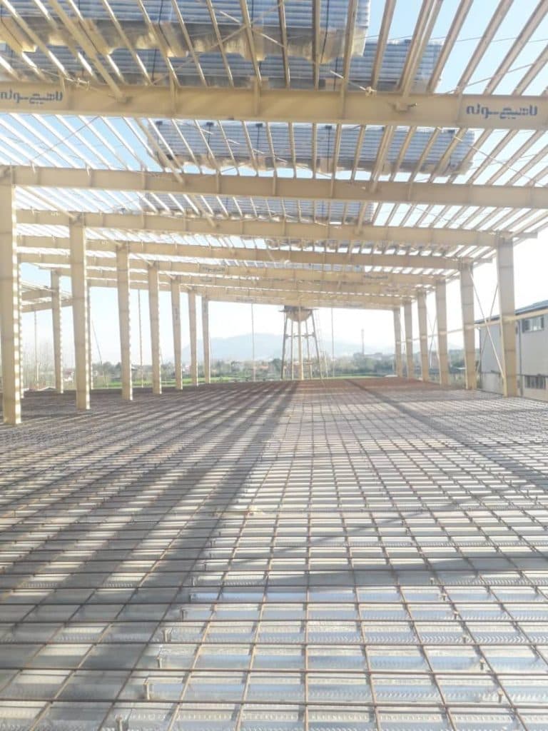 اجرای سقف عرشه فولادی پارس سازه در تهران