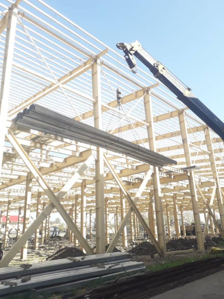 اجرای سقف عرشه فولادی پارس سازه در تهران