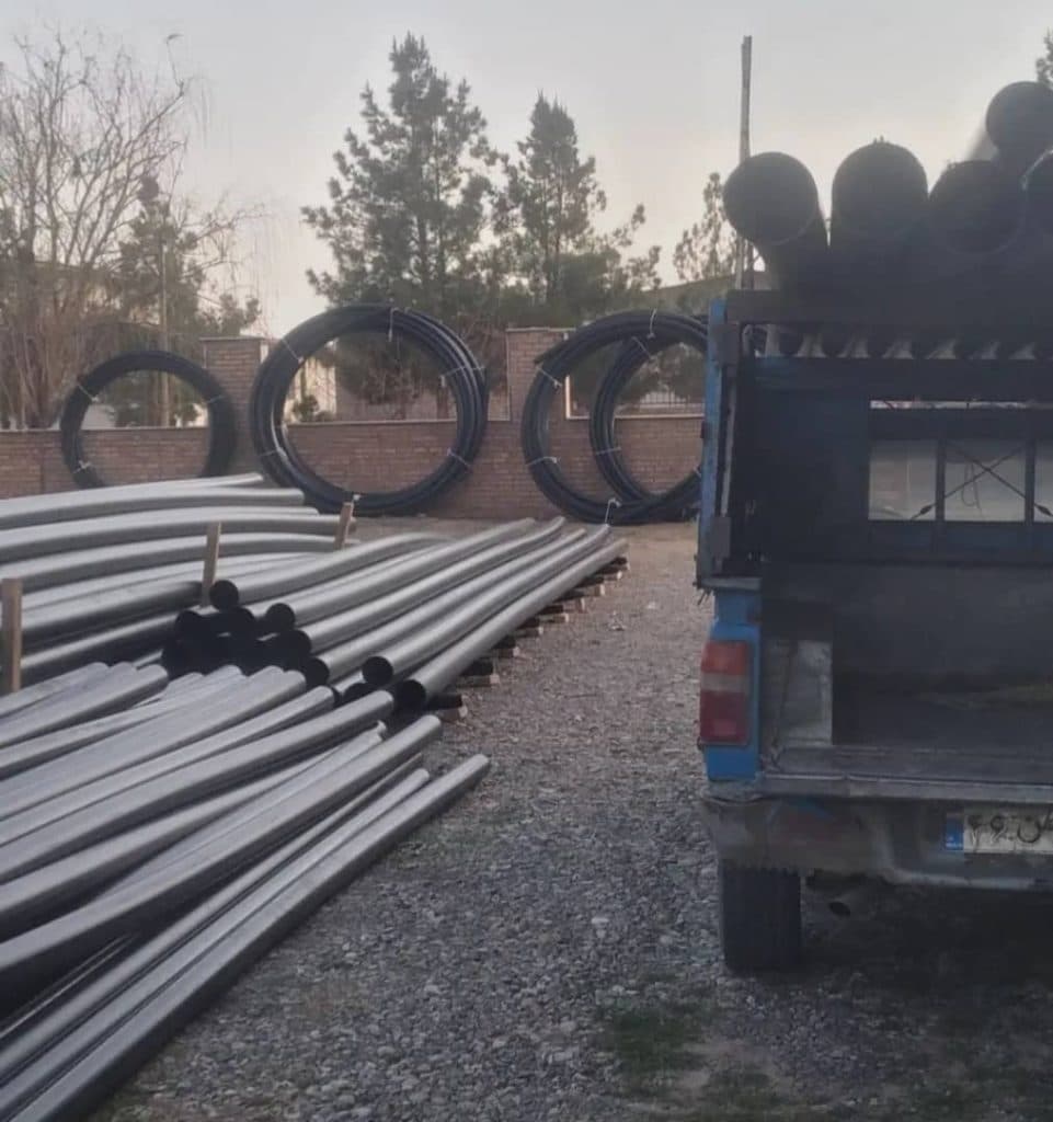 لوله پلی اتیلن اعتماد پلیمر طاها شبستر