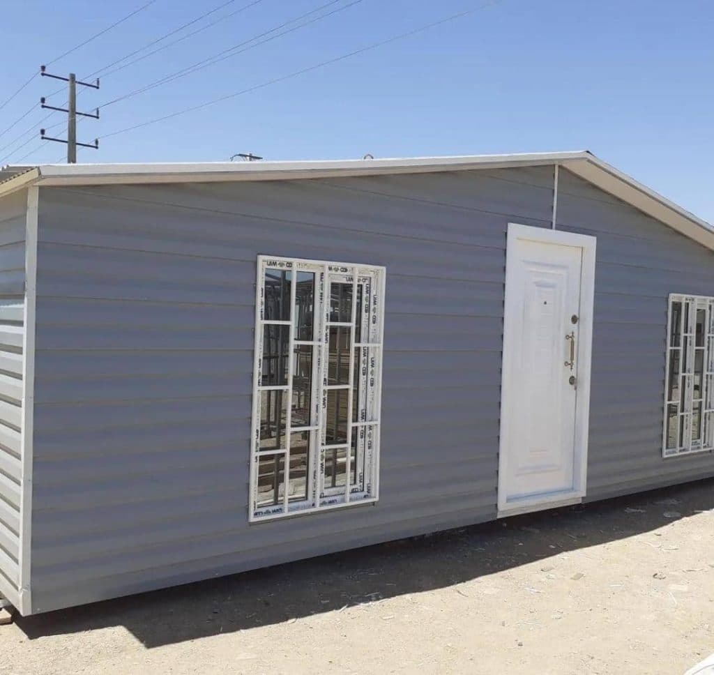 ساخت کانکس نگهبانی و اداری گلبداغی در هوانیروز کرمانشاه